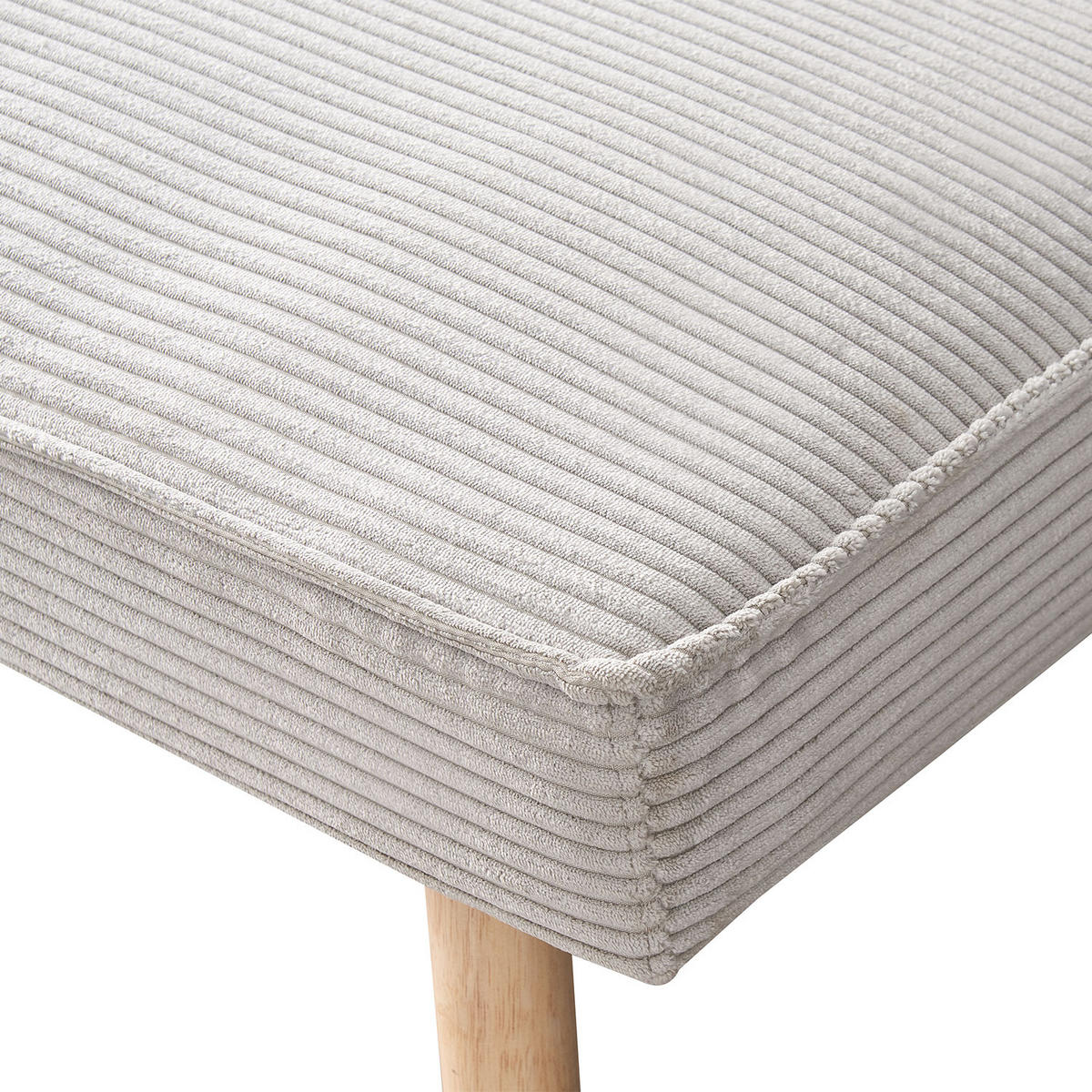 SITZBANK PAUL 120/63/90 cm Grau - Grau, Holz/Textil (120/90/63cm) - DUBI Möbel