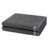 DUSCHTUCH Smart 2er-Set - Dunkelgrau, Textil (50/100cm) - Ross