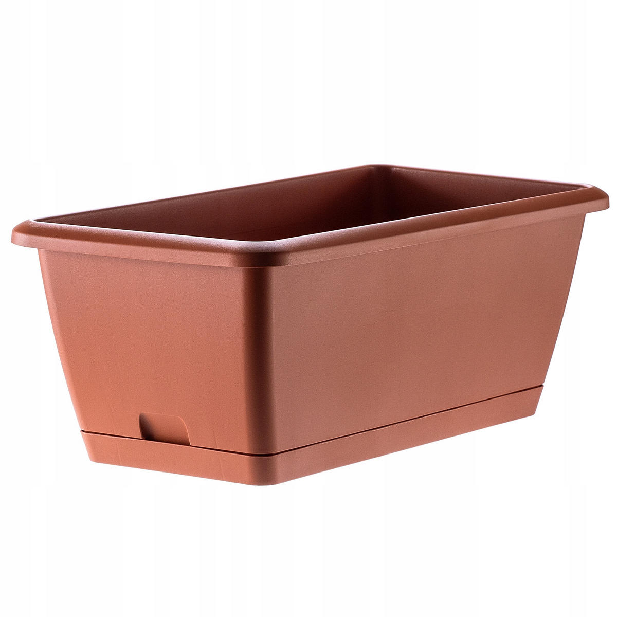 BALKONKASTEN 40 cm, Terrakotta - Terra cotta, Kunststoff (19/40cm) - KADAX