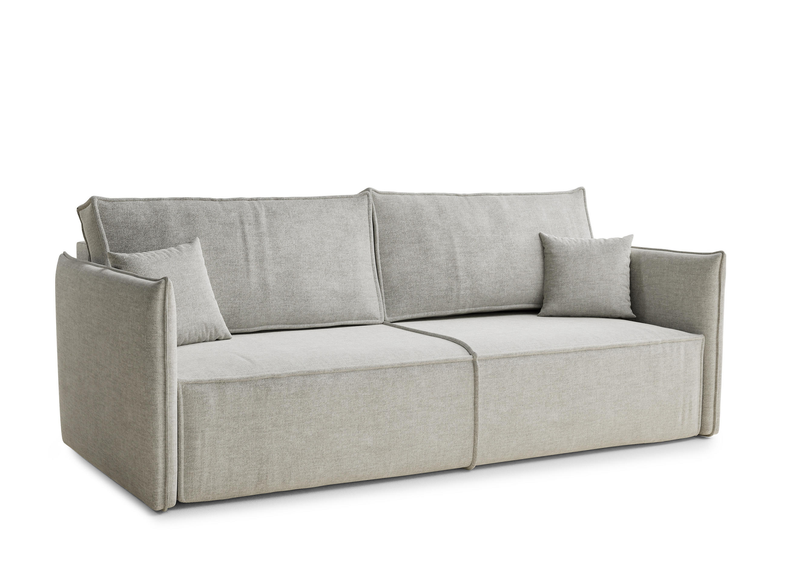 Maison de Reve Sofa Grau 220x70x107 cm