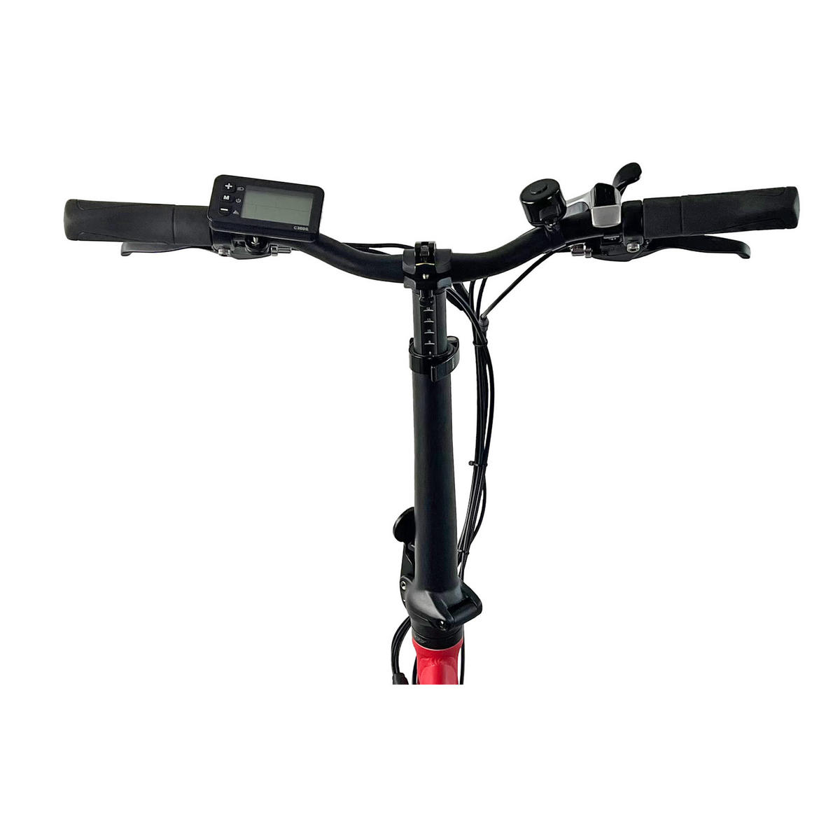 FALT E-BIKE 20" TERRAIN, ROT - Grau, Metall (125cm) - LLOBE