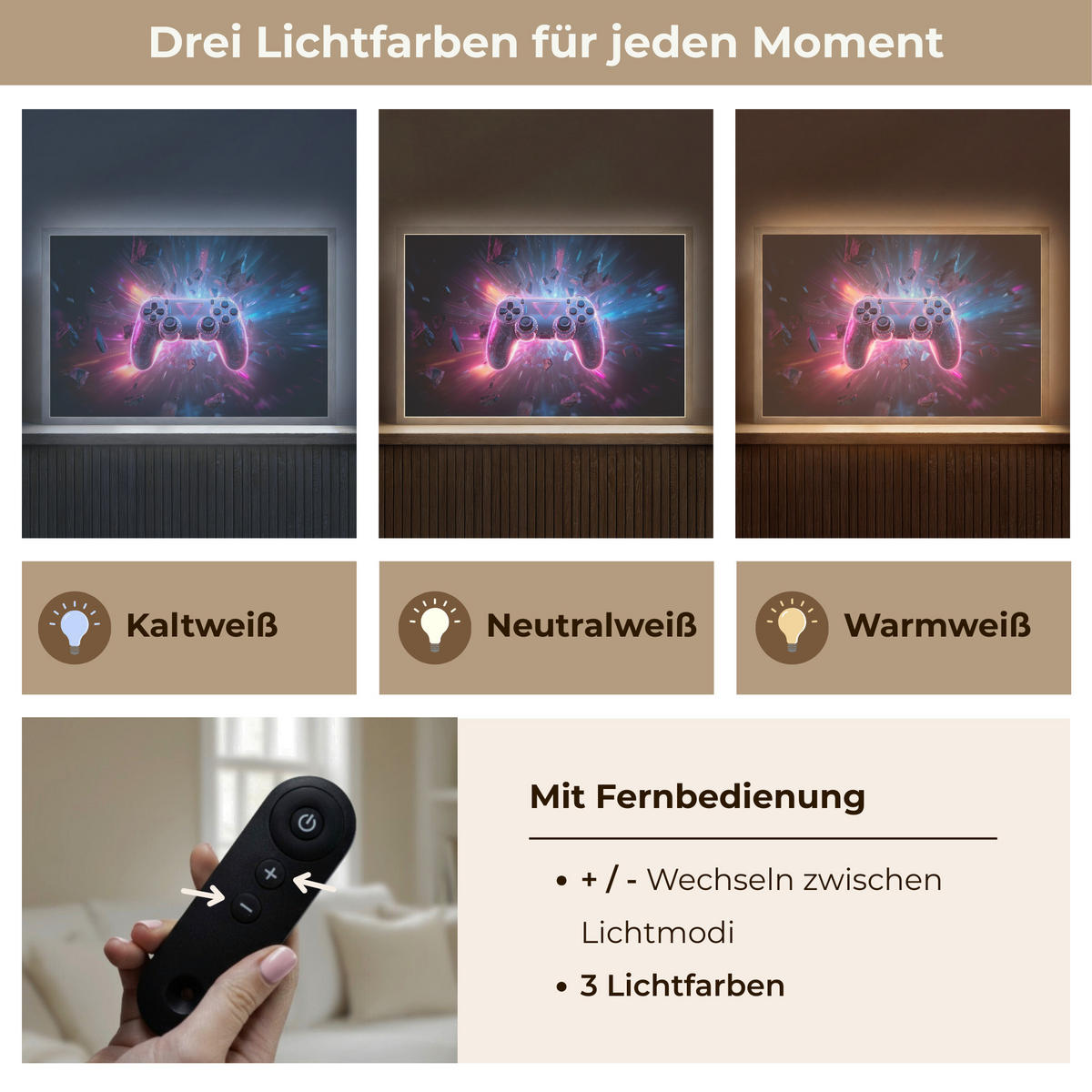 DOBÍJECÍ NOČNÍ LAMPIČKA Controller - Neon - Explosion - Abstraktní 60x40 cm - fialová, kompozitní dřevo (8/60/40cm) - OnlyWow