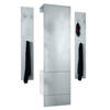 GARDEROBE Hollywood Beton Oxid Optik - Hellgrau, Holzwerkstoff (123/193/35cm) - Vladon