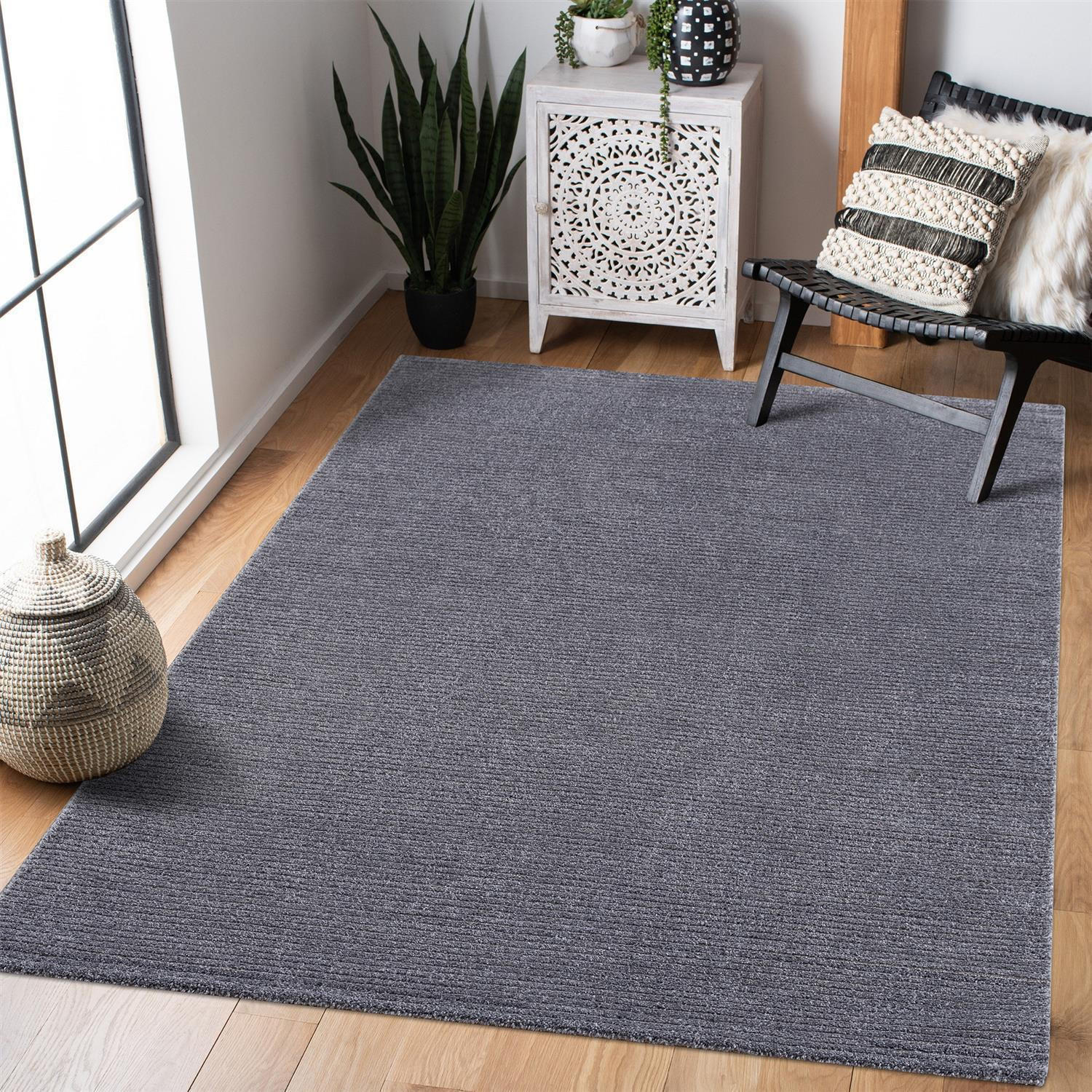 KURZFLOR-TEPPICH Fancy 900 Grau 140x200 cm - Grau, Textil (140/200cm) - carpet city