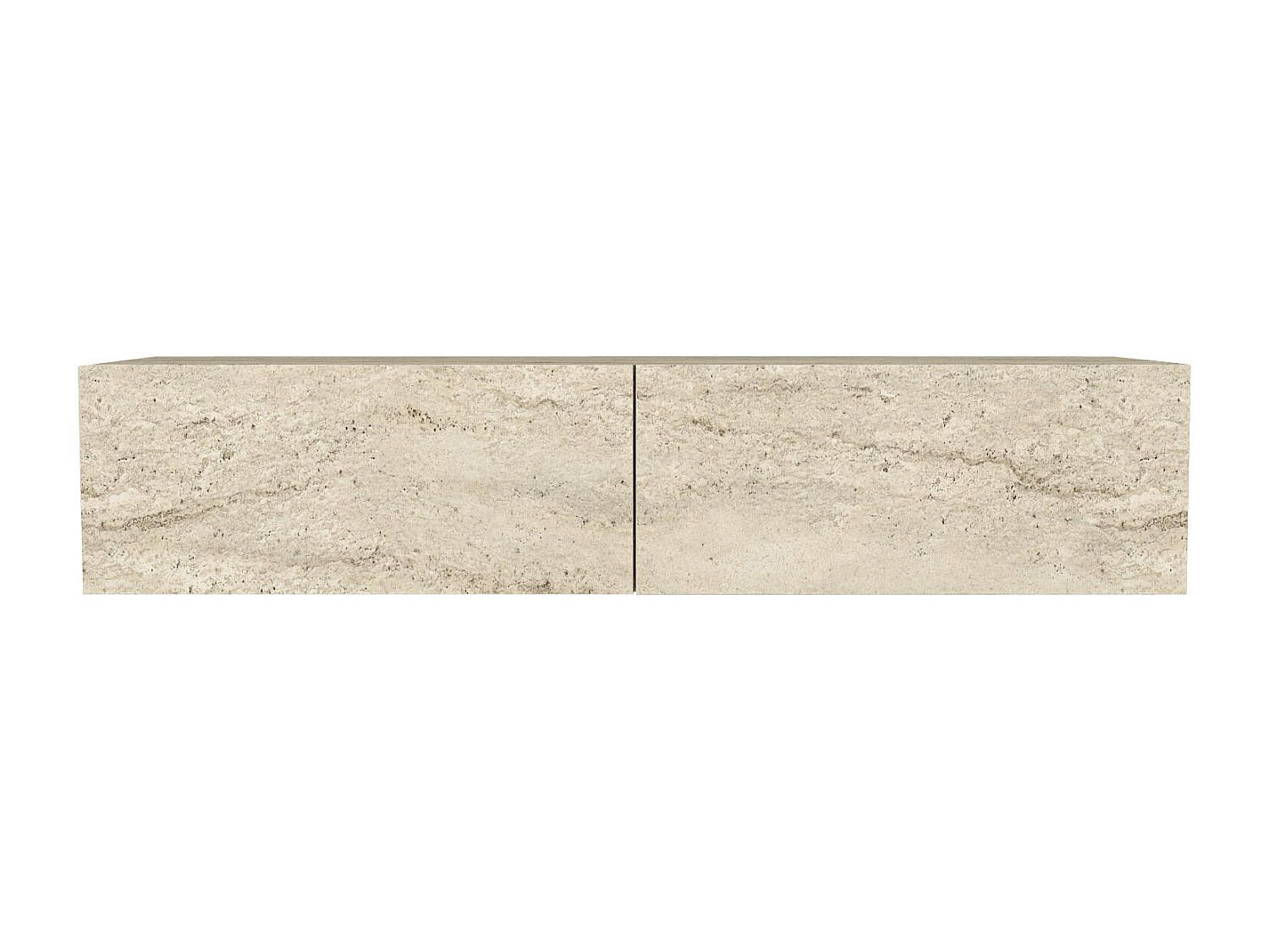 KONSOLENTISCH - 120 cm x 36.8 cm - holz - beige Tenida - Beige, Holz (36.8/120/25cm) - Vente-Unique