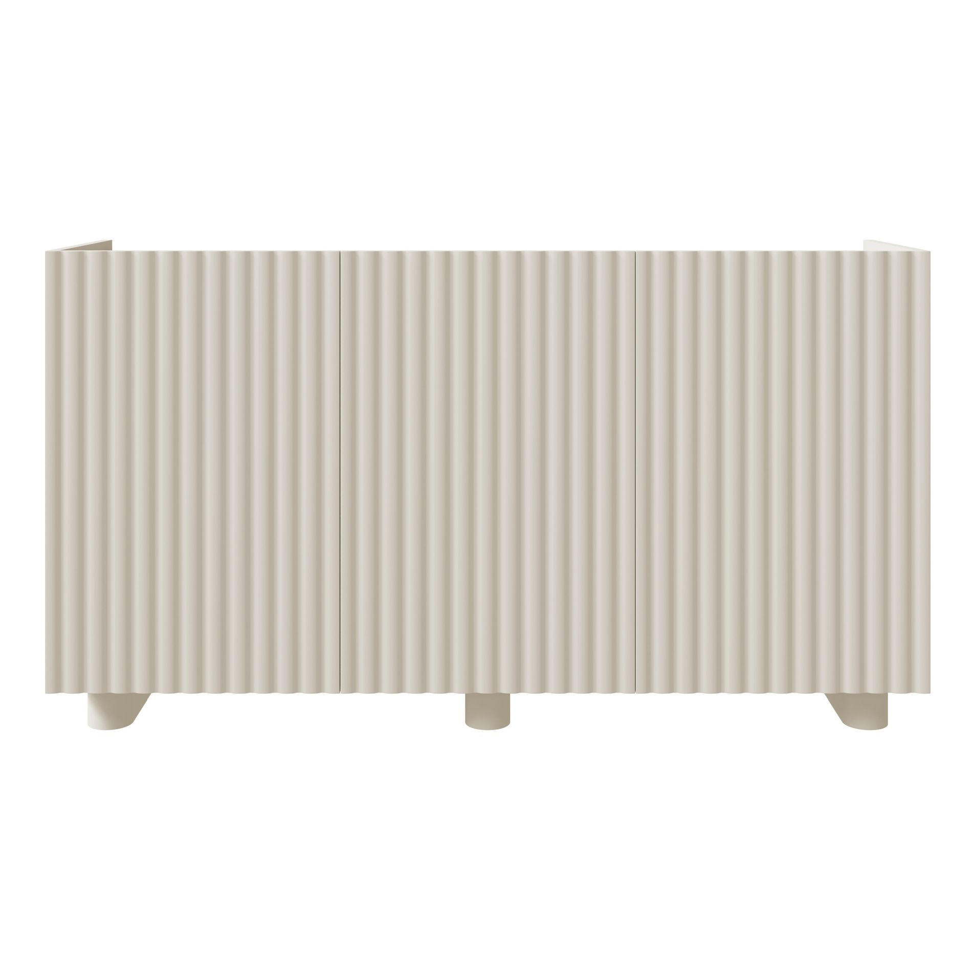 SIDEBOARD 3-türig Fiorra Greige 144 cm - Kaschmir, Holzwerkstoff (144/84/38.8cm) - Selsey