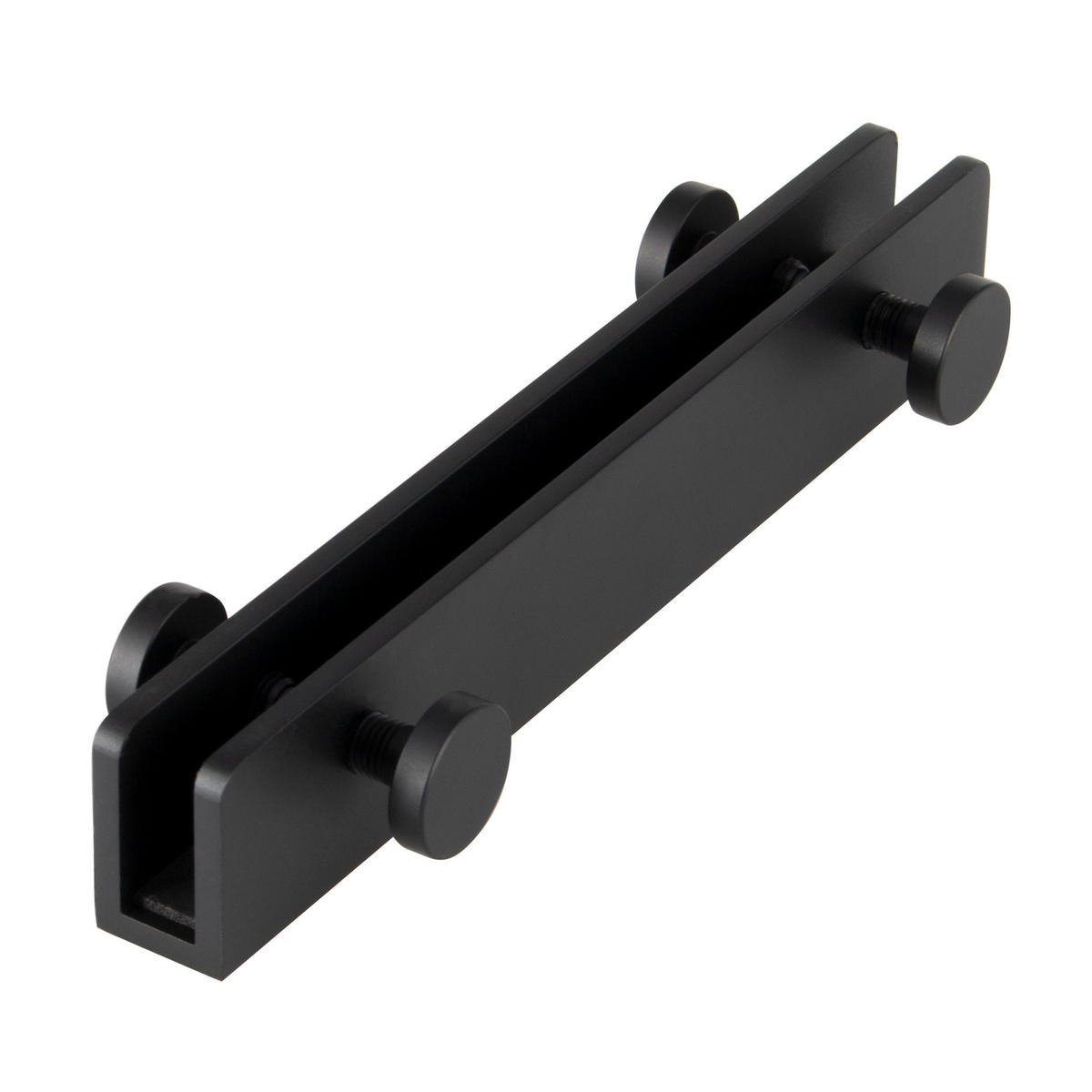 HAKENLEISTE, schwarz - Schwarz, Metall (5/3/18cm) - bremermann