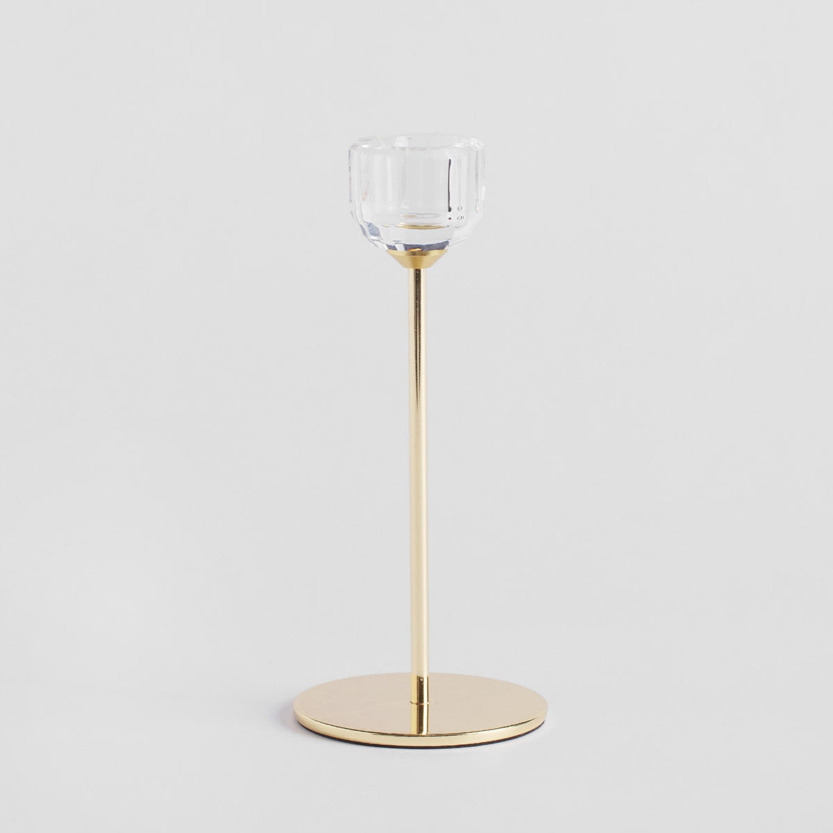 KERZENSTÄNDER Gravago - Goldfarben, Metall (7.5/18.6/7.5cm) - home&you