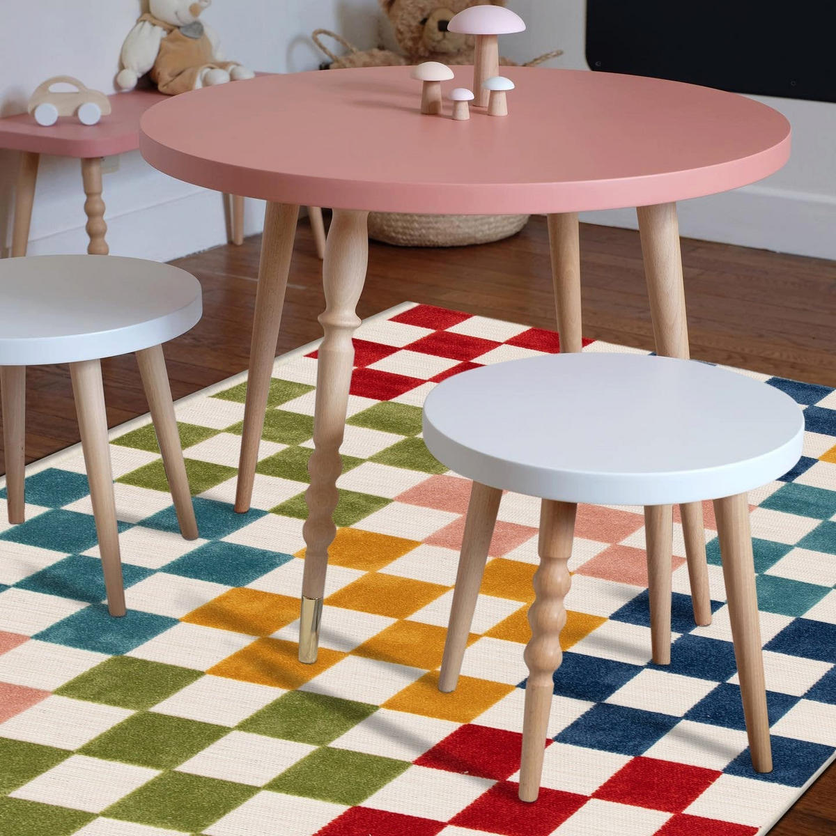 KINDERTEPPICH für drinnen und draußen mehrfarbig - Multicolor, Textil (200/290cm) - AFK Living