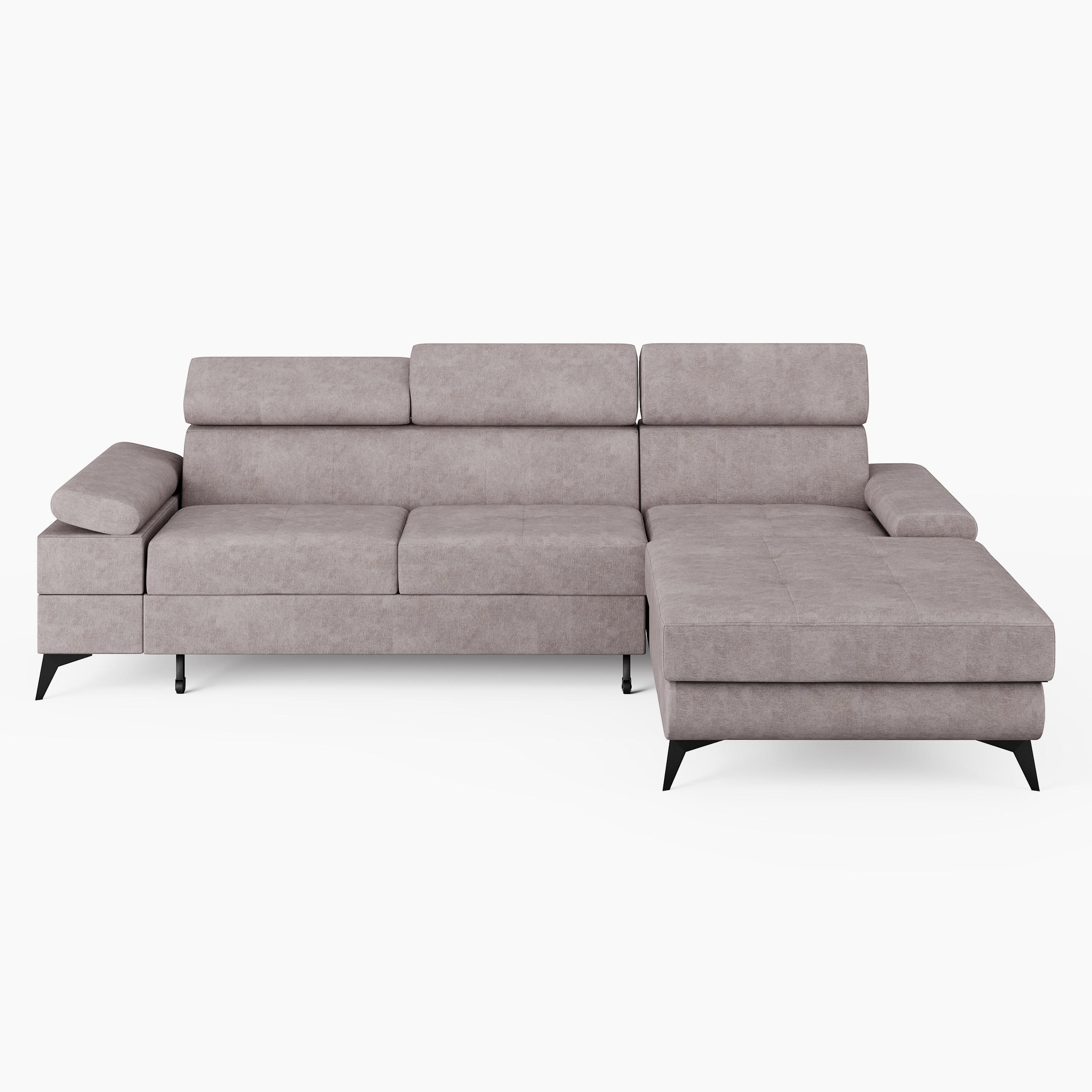 Barchello Ecksofa Beige 261x190 cm