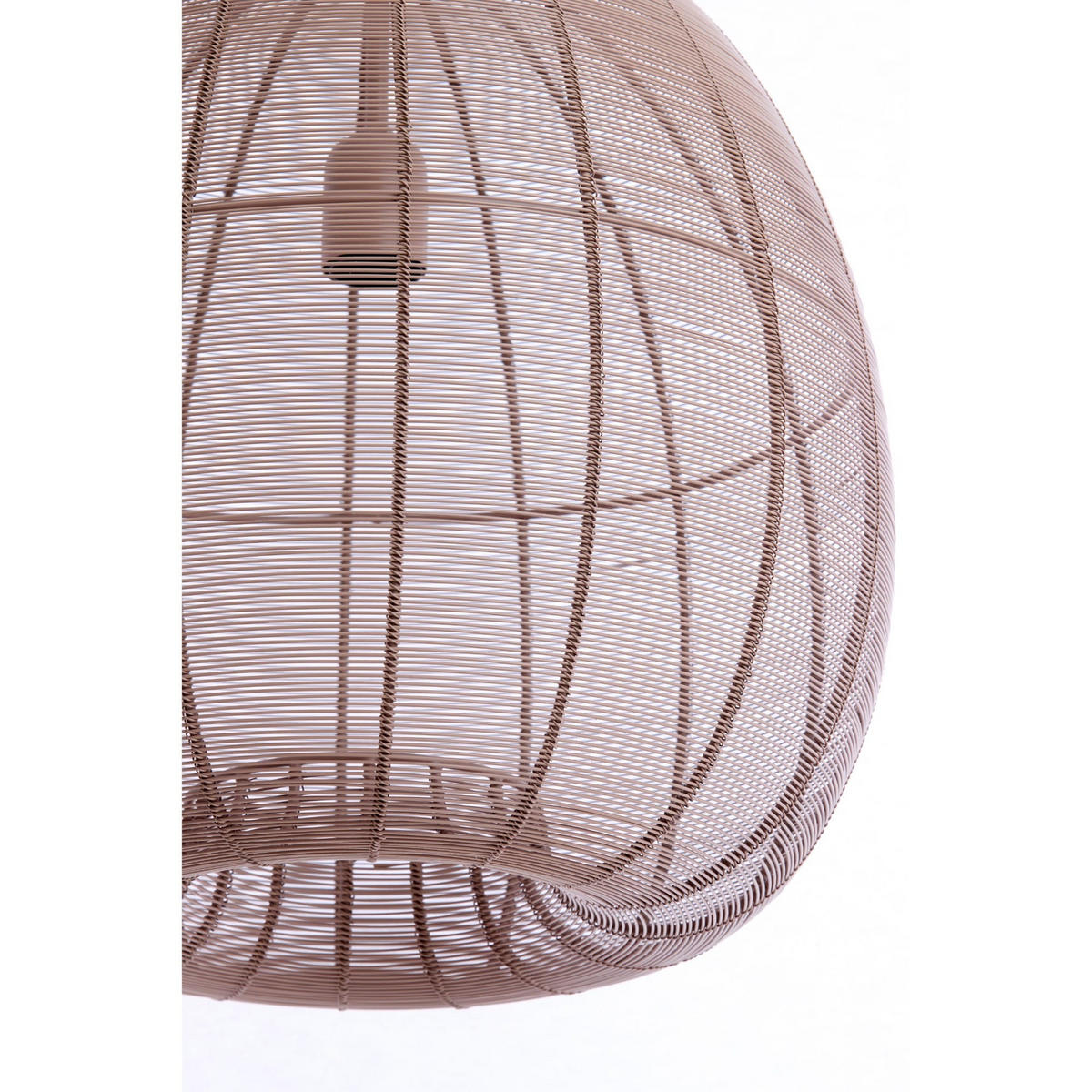 HÄNGELAMPE Oliveria Rosa 32/32/39 cm - Pink, Metall (32/32/39cm) - Light & Living