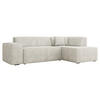 ECKSOFA Lordin, Seite: Rechts - Creme, Holz/Textil (267/205cm) - MIRJAN24