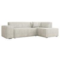ECKSOFA Lordin, Seite: Rechts - Creme, Holz/Textil (267/205cm) - MIRJAN24