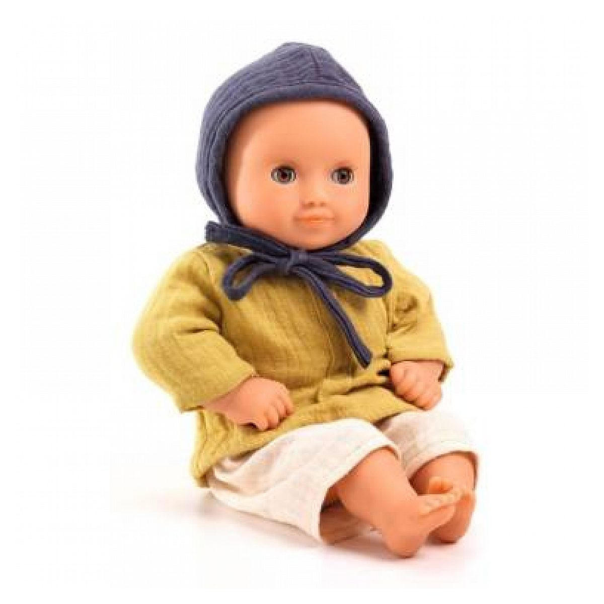 BABYPUPPE Pomea Baby-Kamillenpuppe - Beige, Kunststoff (34/10/20cm) - Djeco