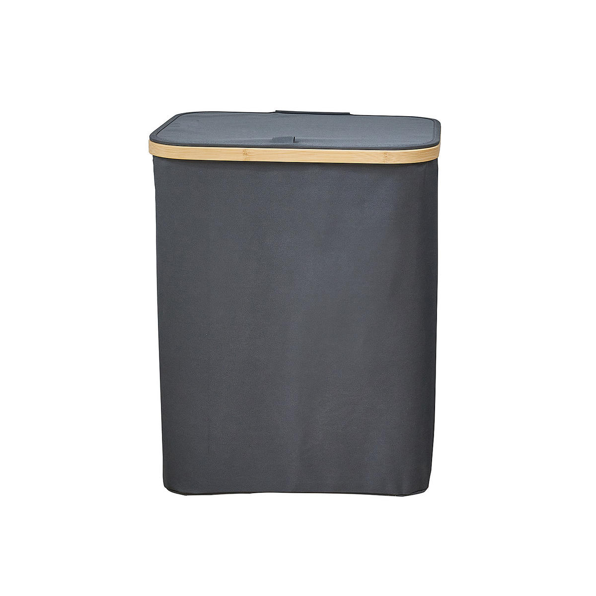 WÄSCHEKORB SADE Grau - Grau, Textil (40.5/50/34.5cm) - SVITA
