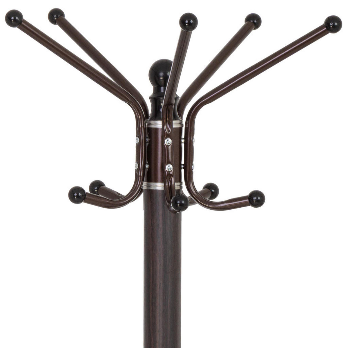 GARDEROBE aus metall - Braun, Metall (36/174/36cm) - Wanderlust