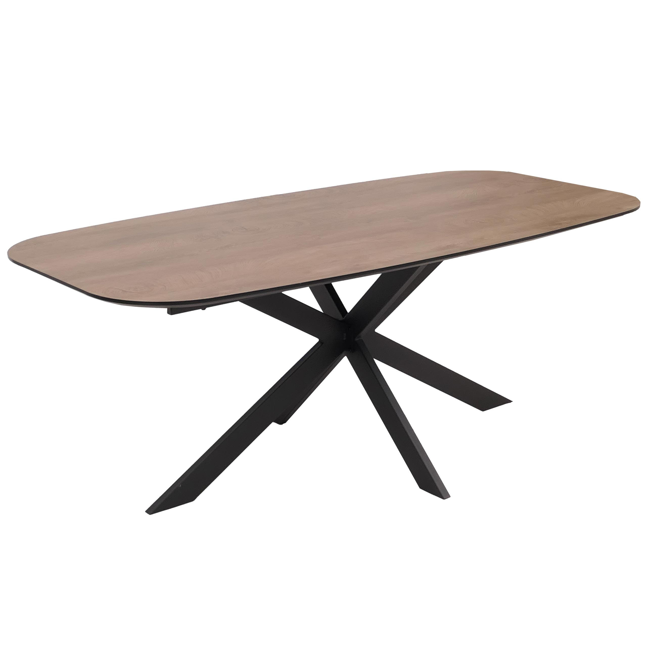 ESSZIMMERTISCH oval Walnuss Dekor - Walnussfarben, Holzwerkstoff (100/200/77cm) - MCW