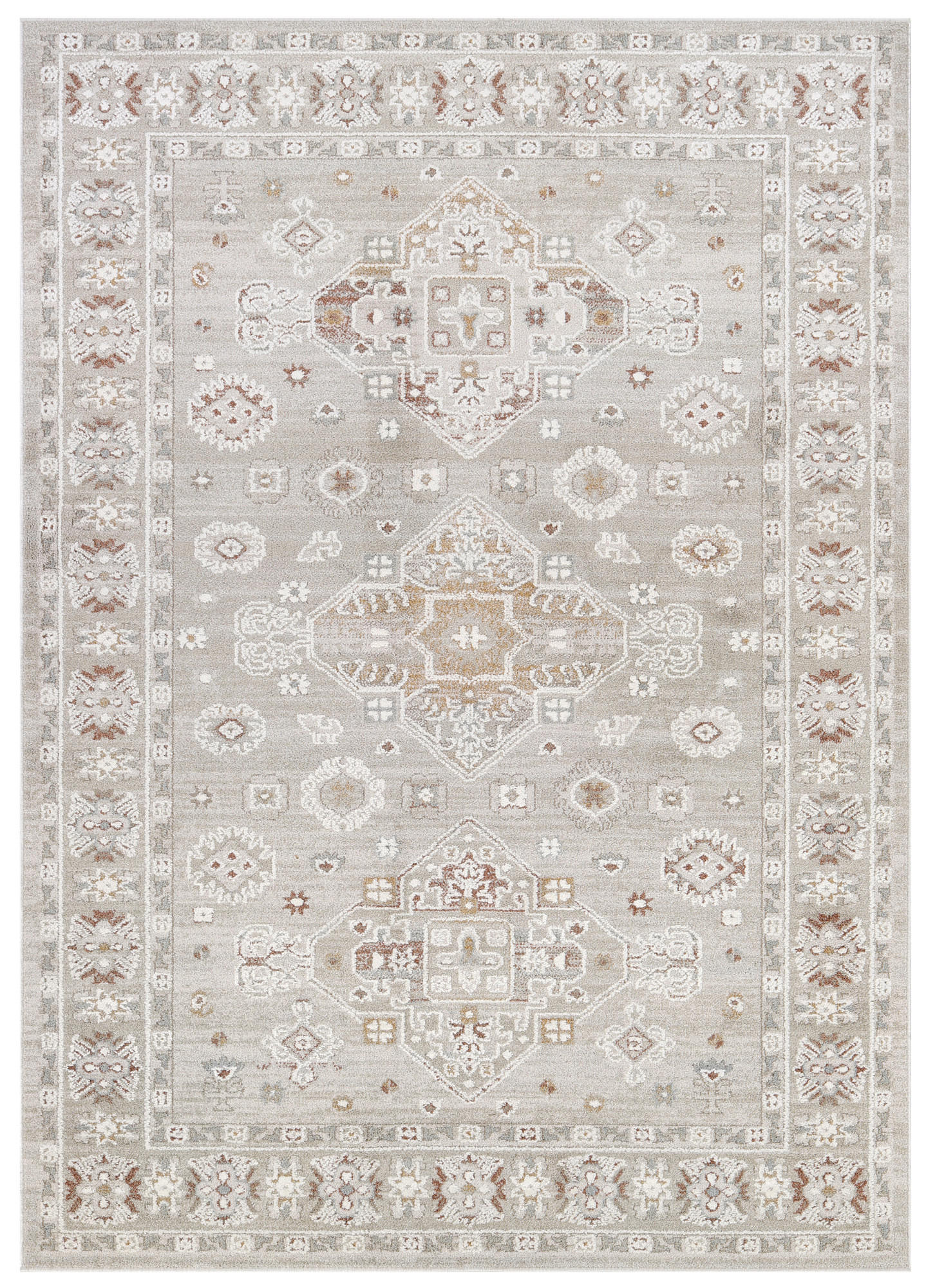 TEPPICH TREND Creme 120/170 cm - Creme, Textil (120/170cm) - Tapiso