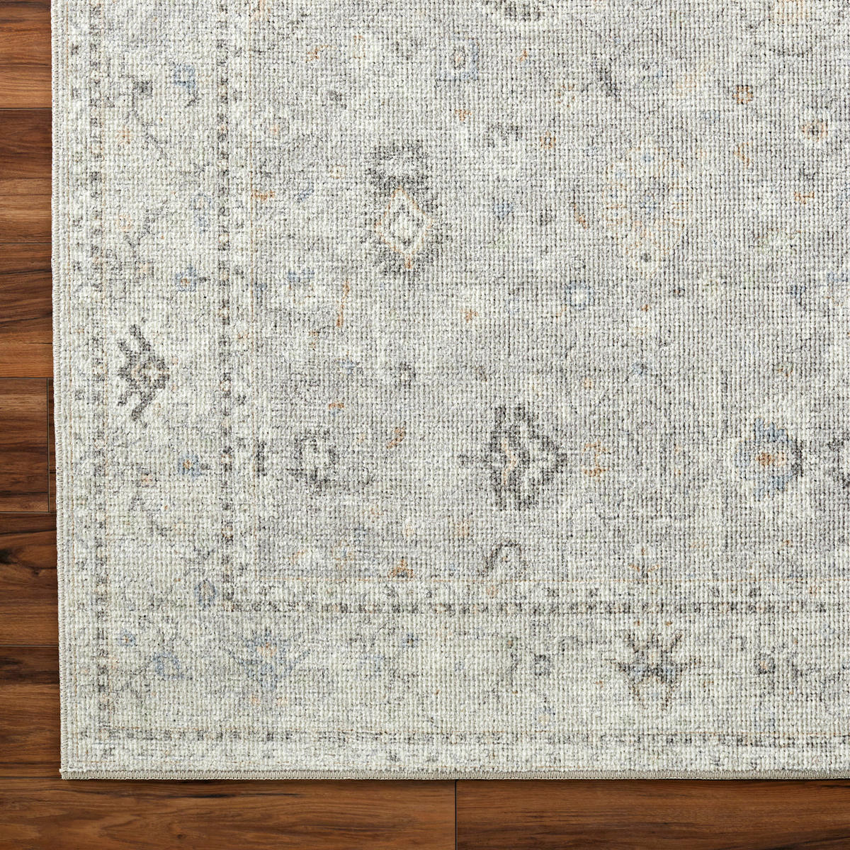 VINTAGE-TEPPICH Davina 160/220 cm Hellgrau - Grau, Textil (160/213cm) - LIVABLISS