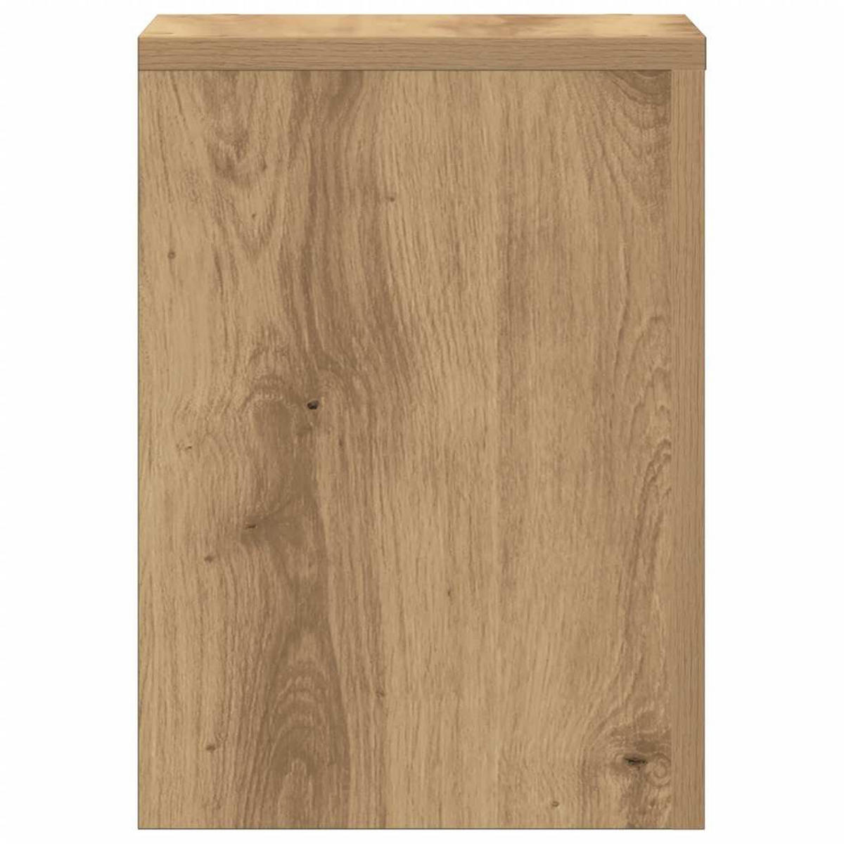 PFLANZENSTÄNDER 2er Set Artisan-Eiche 25/25/35 Cm Holzwerkstoff - Braun, Holzwerkstoff (25/35/25cm) - vidaXL