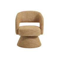 SESSEL mit gerader Rückenlehne - 1 Person - Stoff - Senffarben - - Dunkelgelb, Textil (64/82/71.5cm) - Vente-Unique