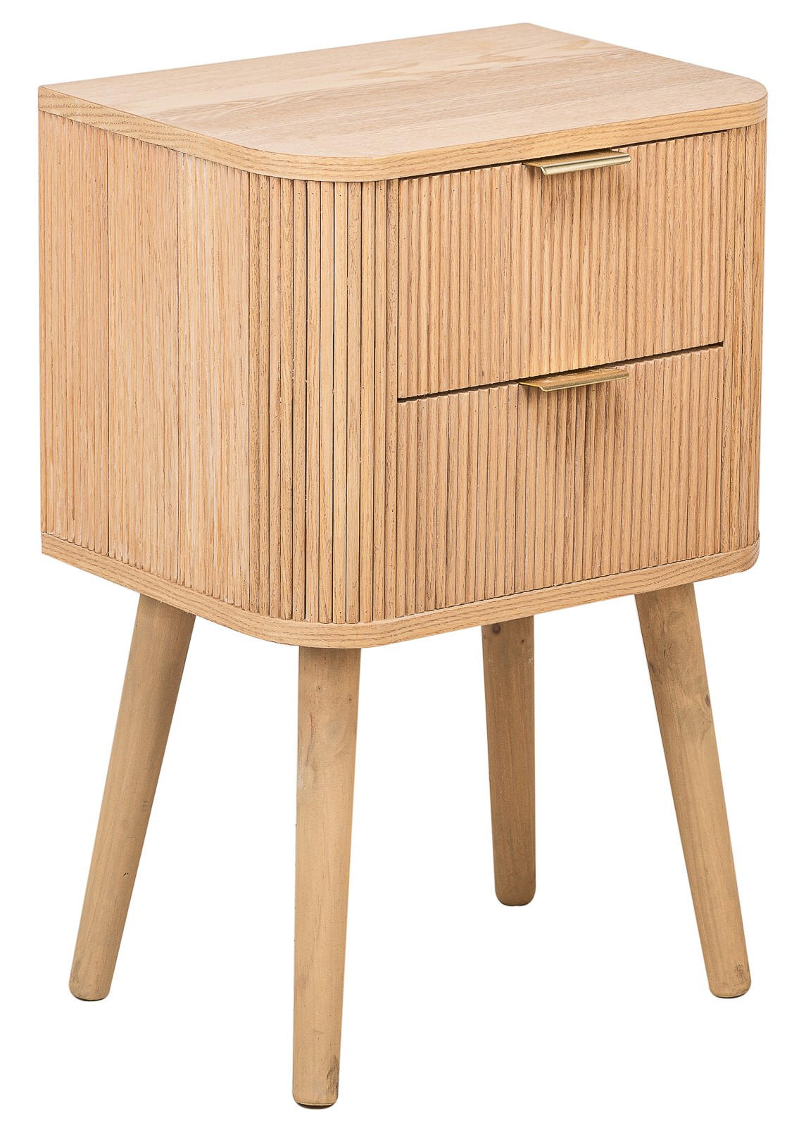 Nordlys Nachttisch Braun 40x62x30 cm