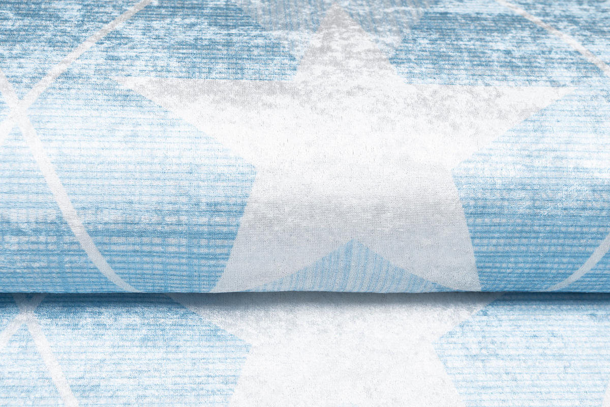 TEPPICH EMMA Blau 160/230 cm - Blau, Kunststoff (160/230cm) - Tapiso