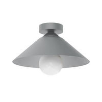 DECKENLEUCHTE - Grau, Metall (25/25/15cm) - Lumicom