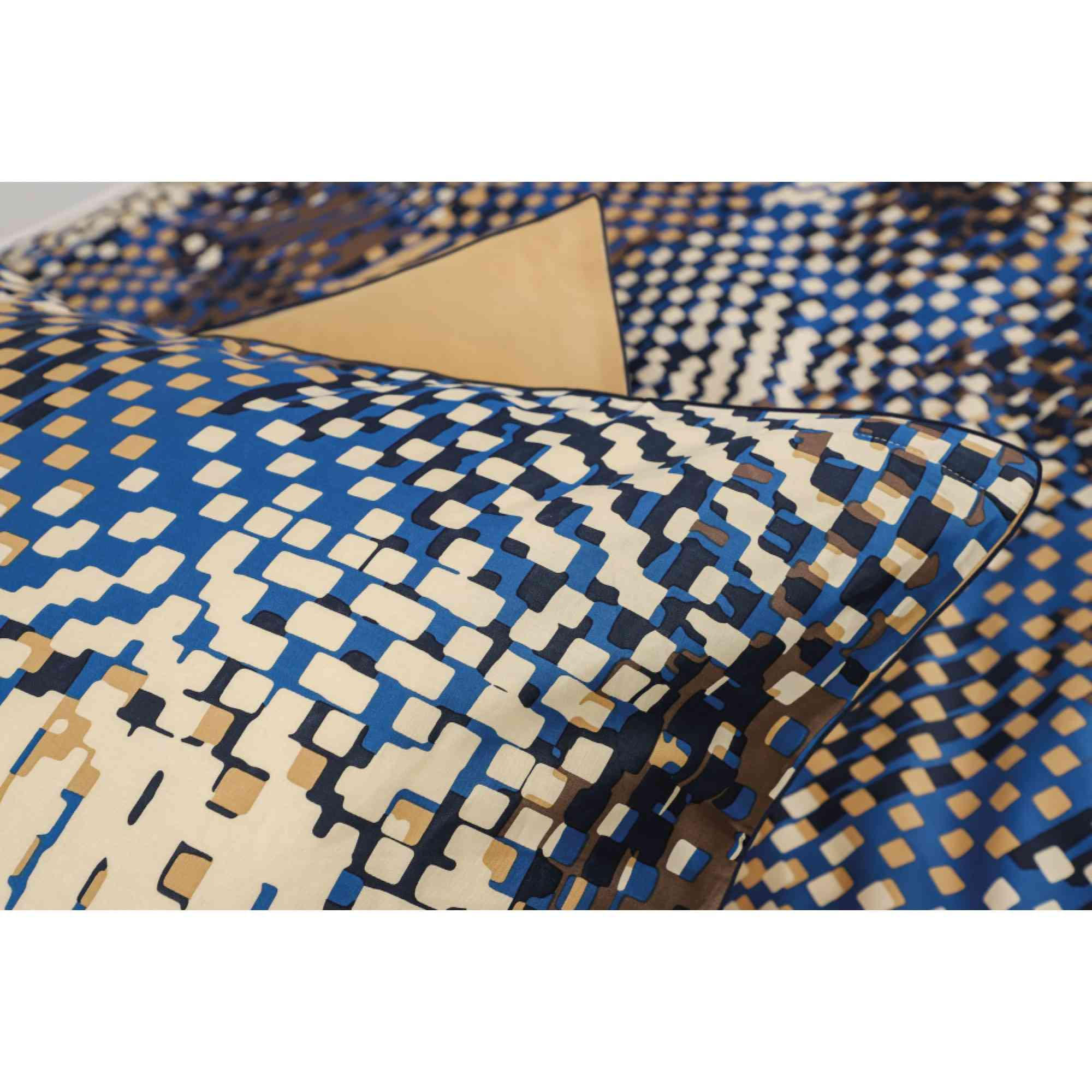 SATIN BETTWÄSCHE PAULA - Blau, Textil (135/200cm) - Esprit