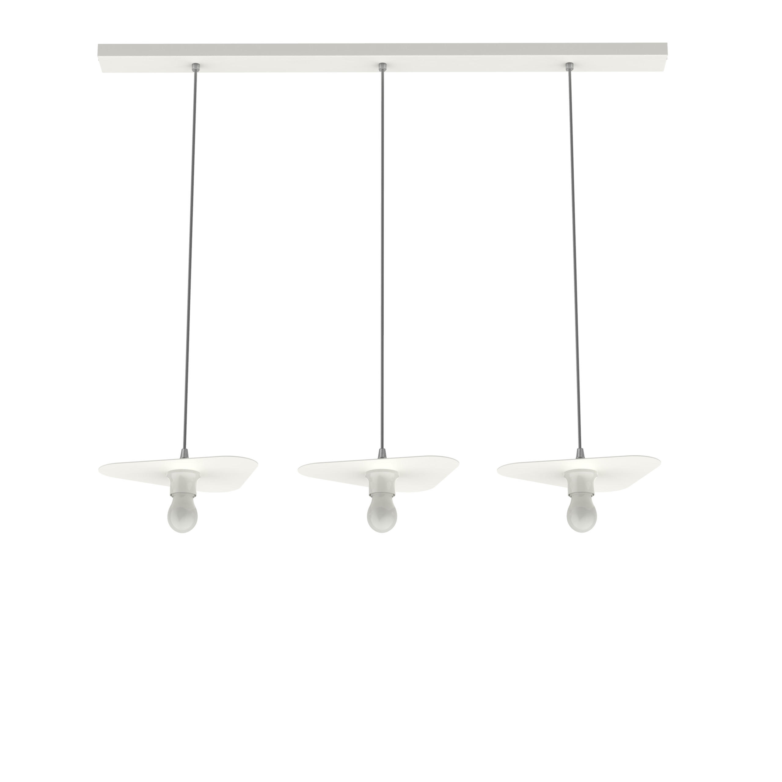 HÄNGELEUCHTE - Weiß, Metall (25/30/7cm) - Lumicom