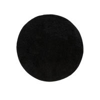 HOCHFLORTEPPICH Soho Schwarz ø 160 cm rund - Schwarz, Kunststoff (160/160cm) - benuta
