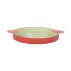SERVIERTABLETT Double Funky 27/20/3 cm - Grün, Metall (20/3/27cm) - Present Time