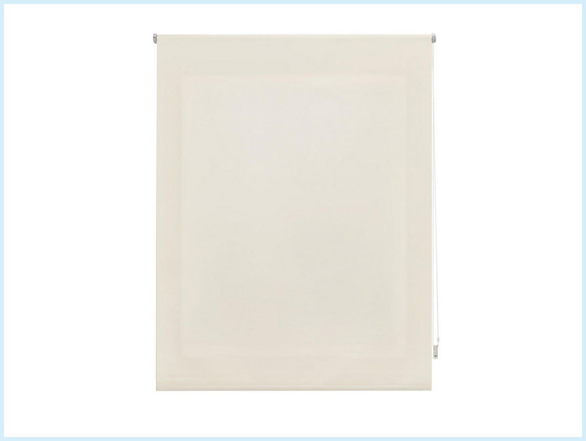 ROLLO Polyester Transluzent Beige 160x250 - Beige, Textil (160/250/1cm) - Purline