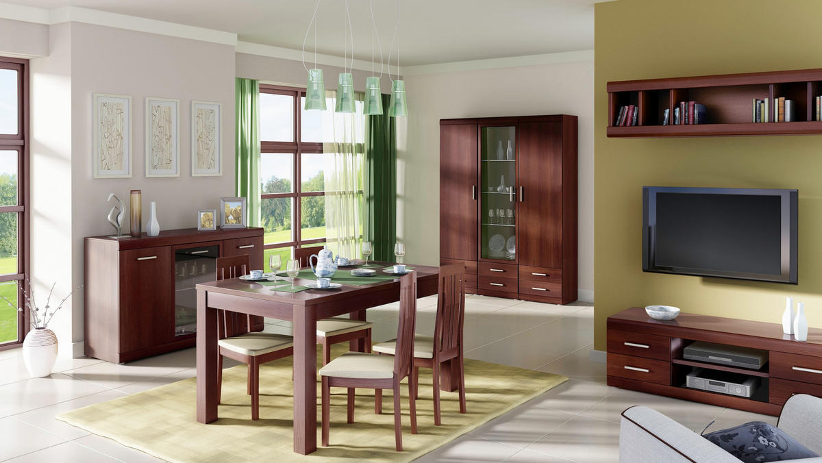 KLEIDERSCHRANK Imperial Nussbaum Imperial 80 / 60,5 / 195 cm - Nussbaumfarben/Braun, Holz/Holzwerkstoff (80/195/60cm) - Feldmann-Wohnen
