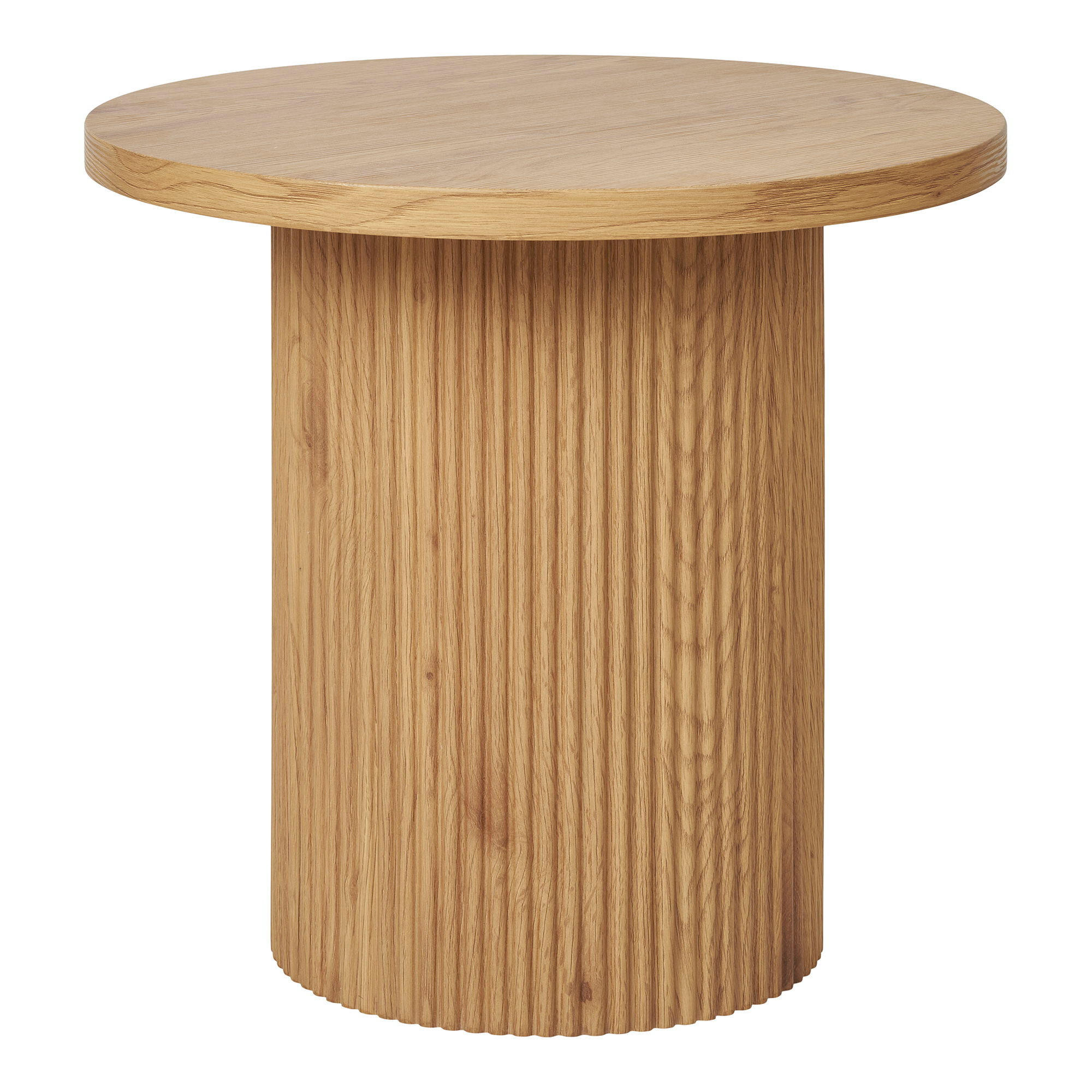 BEISTELLTISCH Boavista MDF, Dekorpapier Natur - Naturfarben, Holz (48/48/45cm) - tinkaro