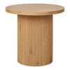 BEISTELLTISCH Boavista MDF, Dekorpapier Natur - Naturfarben, Holz (48/48/45cm) - tinkaro