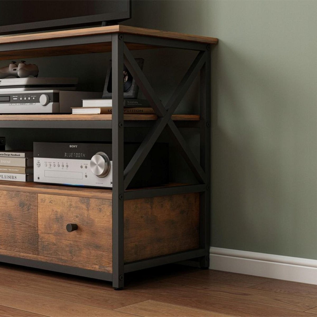 KOMMODE, braun 110/40/63 cm - Braun, Holzwerkstoff (118/15/46.5cm)