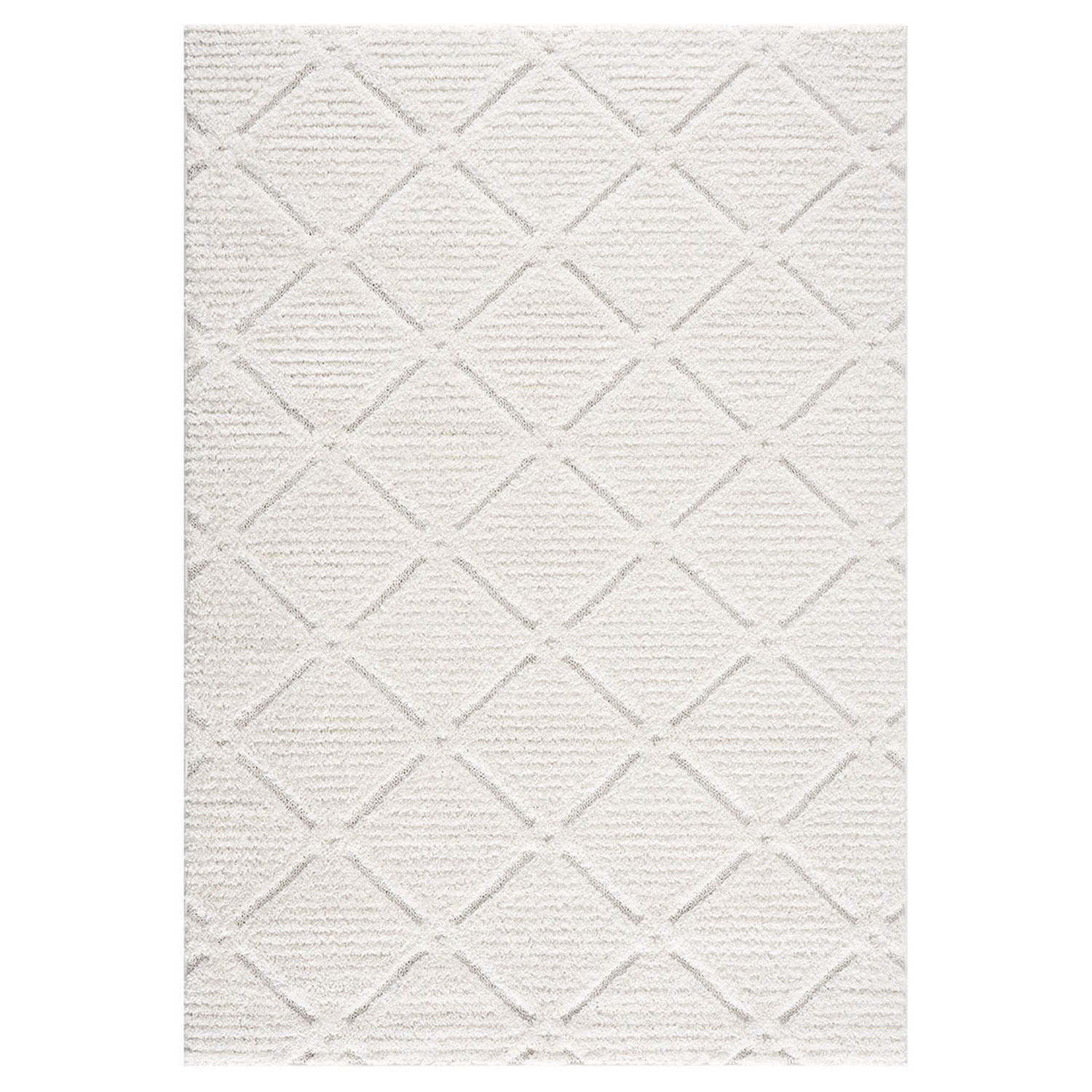 HOCHFLOR-TEPPICH Focus 2997 Creme 120x170 cm - Creme, Textil (120/170cm) - carpet city