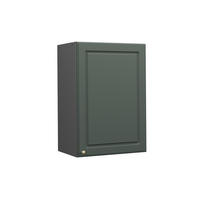 HÄNGESCHRANK Fame-Line Grün-Gold Landhaus 50 cm - Anthrazit/Grün, Holzwerkstoff (50/72/34.1cm) - Vicco