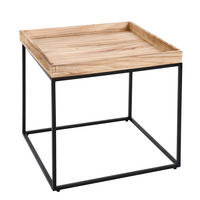 BEISTELLTISCH quadratisch Braun - Braun, Holz (60/60/60cm) - MCW