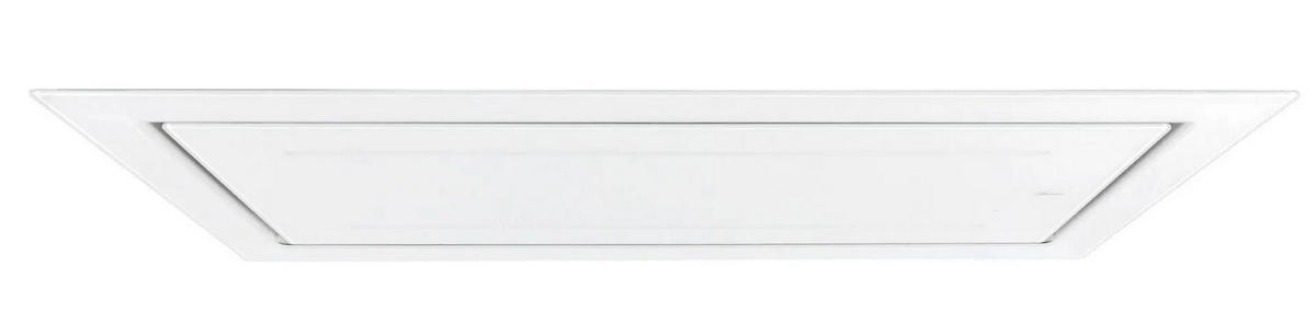 DUNSTABZUGSHAUBE GCH C 341 120 WH 120 cm Weiß - Weiß, Glas (120/10/60cm) - Gurari