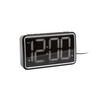 WECKER New Retro 16/4/9 cm - Schwarz, Kunststoff (4/9/16cm) - Karlsson