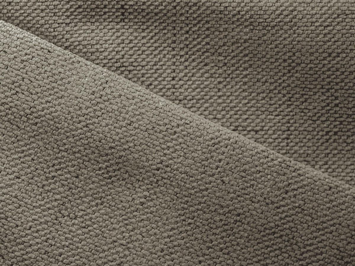 3-SITZER SOFA Strukturstoff Stoff Beige - Beige/Schwarz, Kunststoff/Textil (224/80/103cm) - Makamii