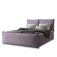 BOXBETT MONTA 160x200 cm mit Matratze und Topper - Rosa - Rosa, Holz (160/200cm) - MASSENO