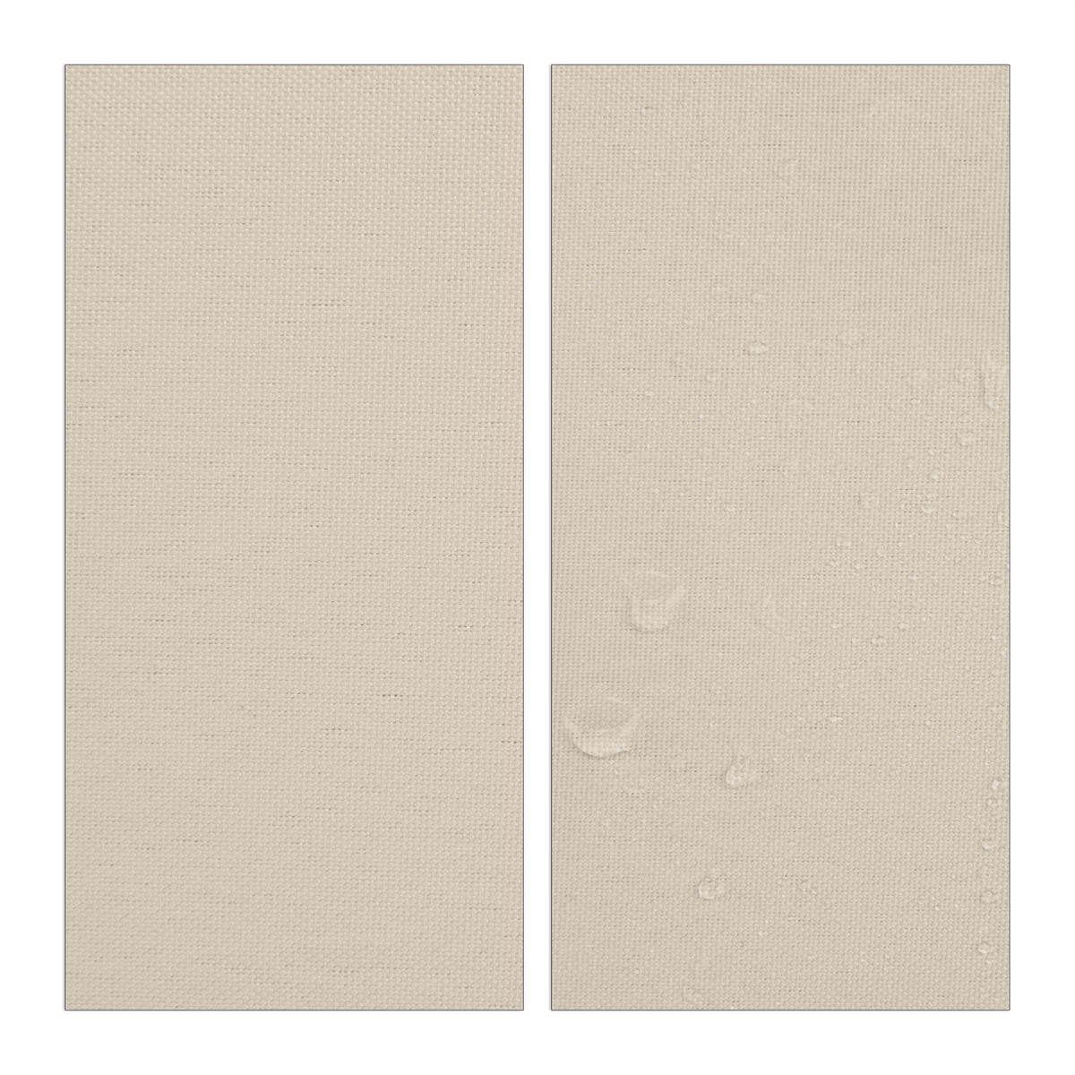 SLNEČNÉ plachty - béžová, kov/textil (400/400cm) - Relaxdays