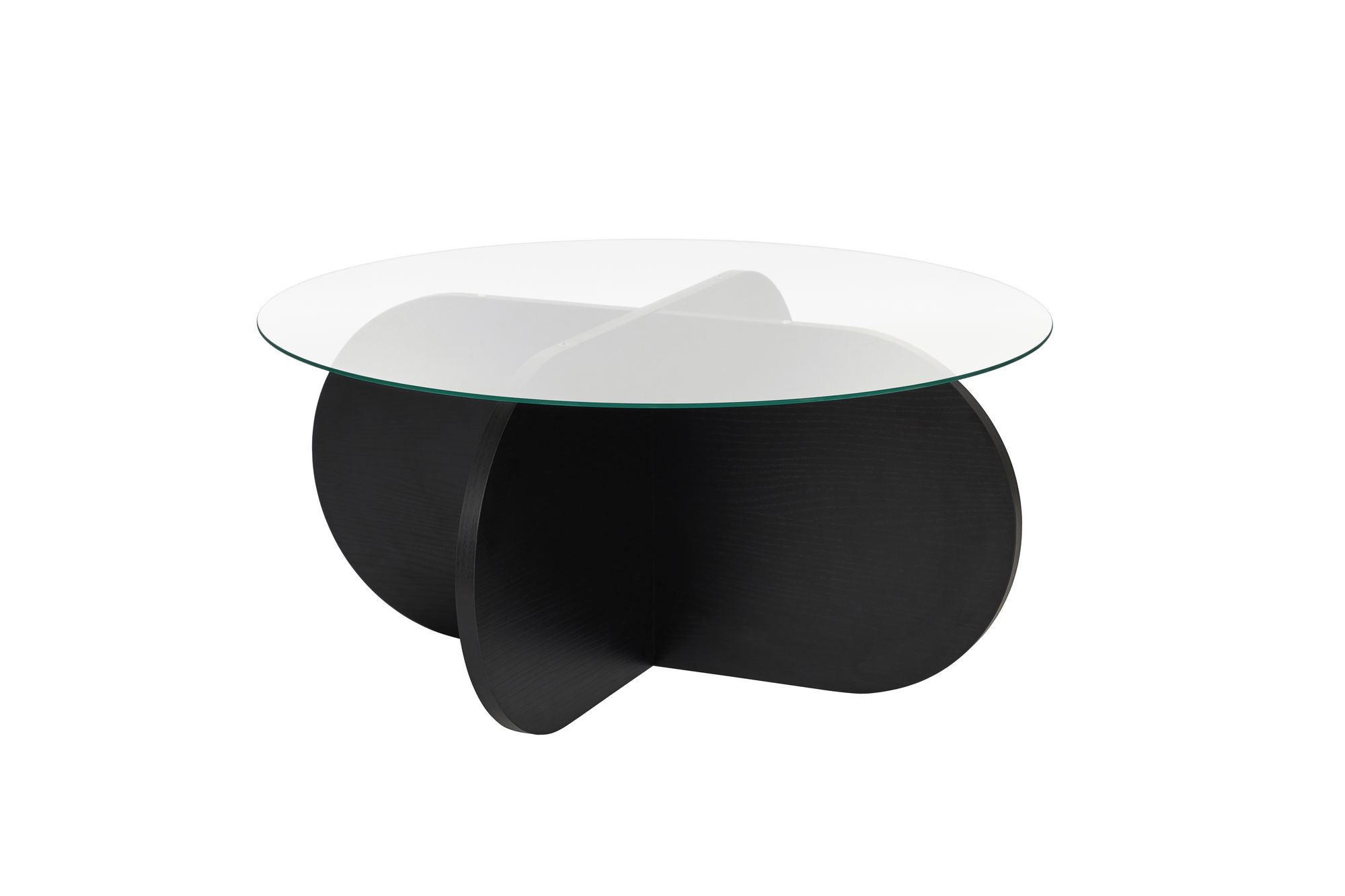 COUCHTISCH aeris Schwarz - Schwarz, Holz (75/75/35cm) - Habitat Garten