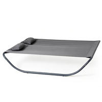 LIEGESTUHL Coachella Grau - Grau, Metall (173/42/196cm) - Concept Usine