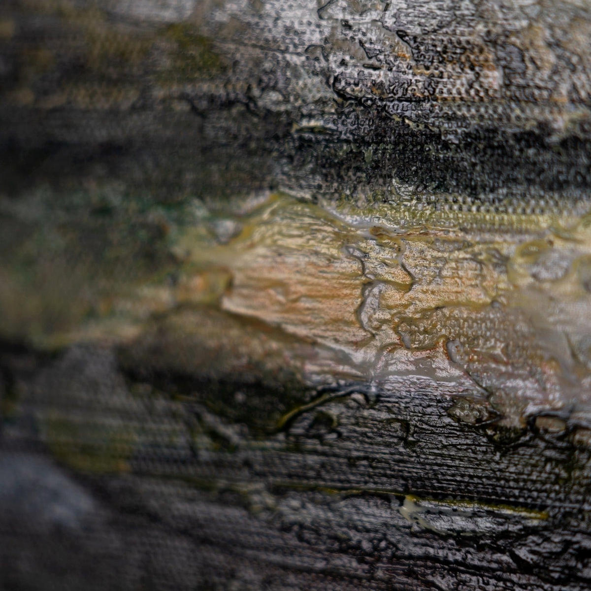 GEMÄLDE Echo der Natur Schattenfugenrahmen Schwarz 140x100 cm - Schwarz, Holz (140/100cm) - YS-art gallery