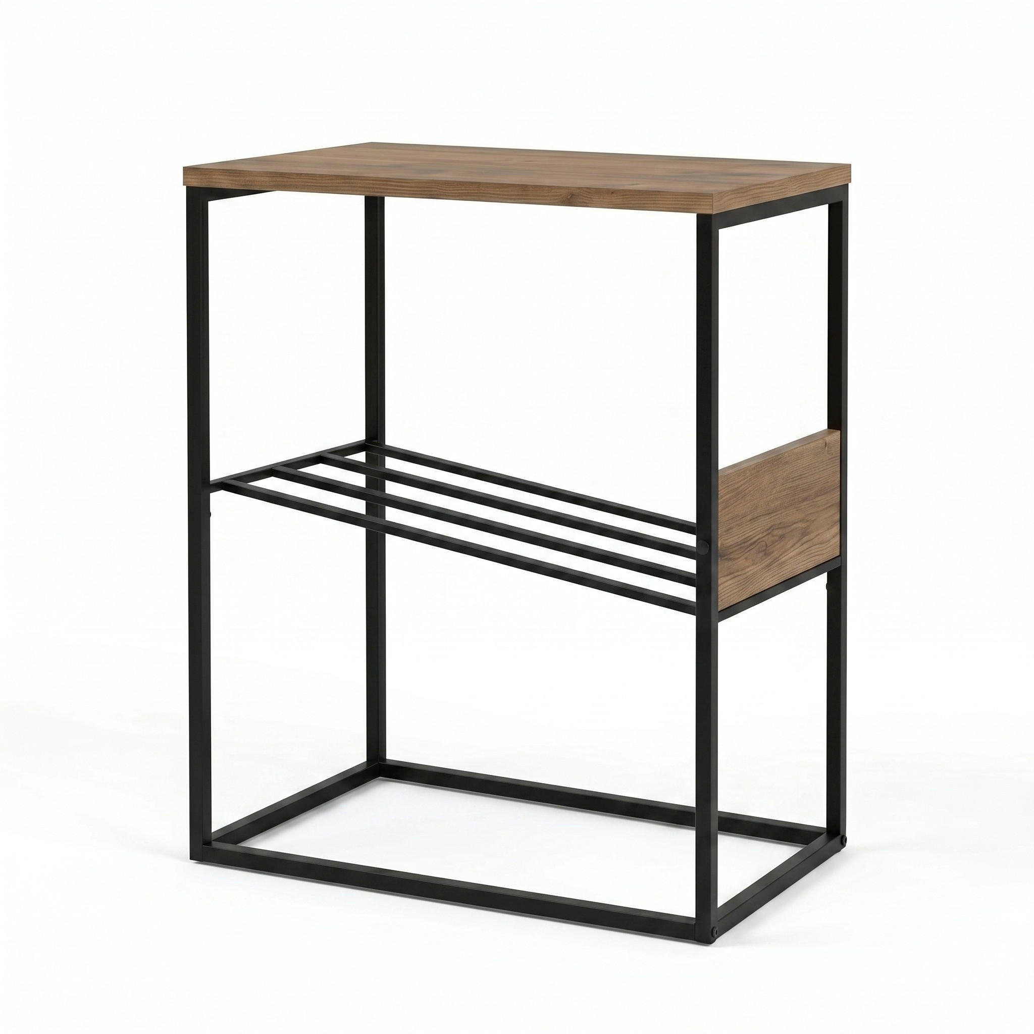 Decortie Beistelltisch Walnuss 55x62x25 cm
