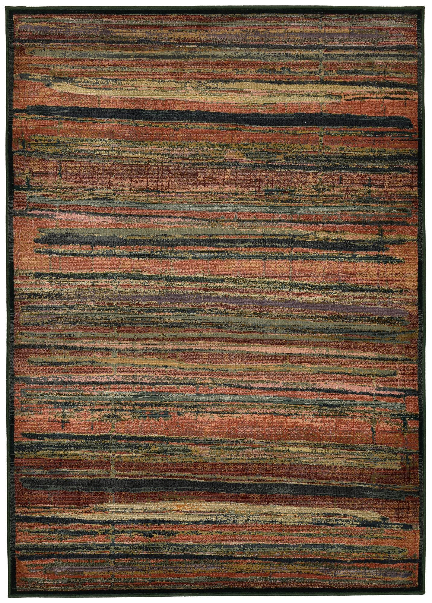 Theko Webteppich Mehrfarbig 90x155 cm